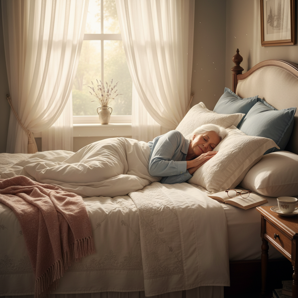 Troubles du sommeil chez les seniors : solutions efficaces